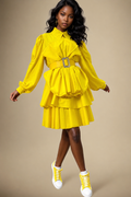 W2003 DRESS (WHT, YELLOW, PINK)