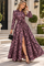 GF17960 FLORAL BROCADE BUTTON DOWN MAXI DRESS