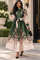 CH6772 ROSE GARDEN MIKADO MAXI DRESS
