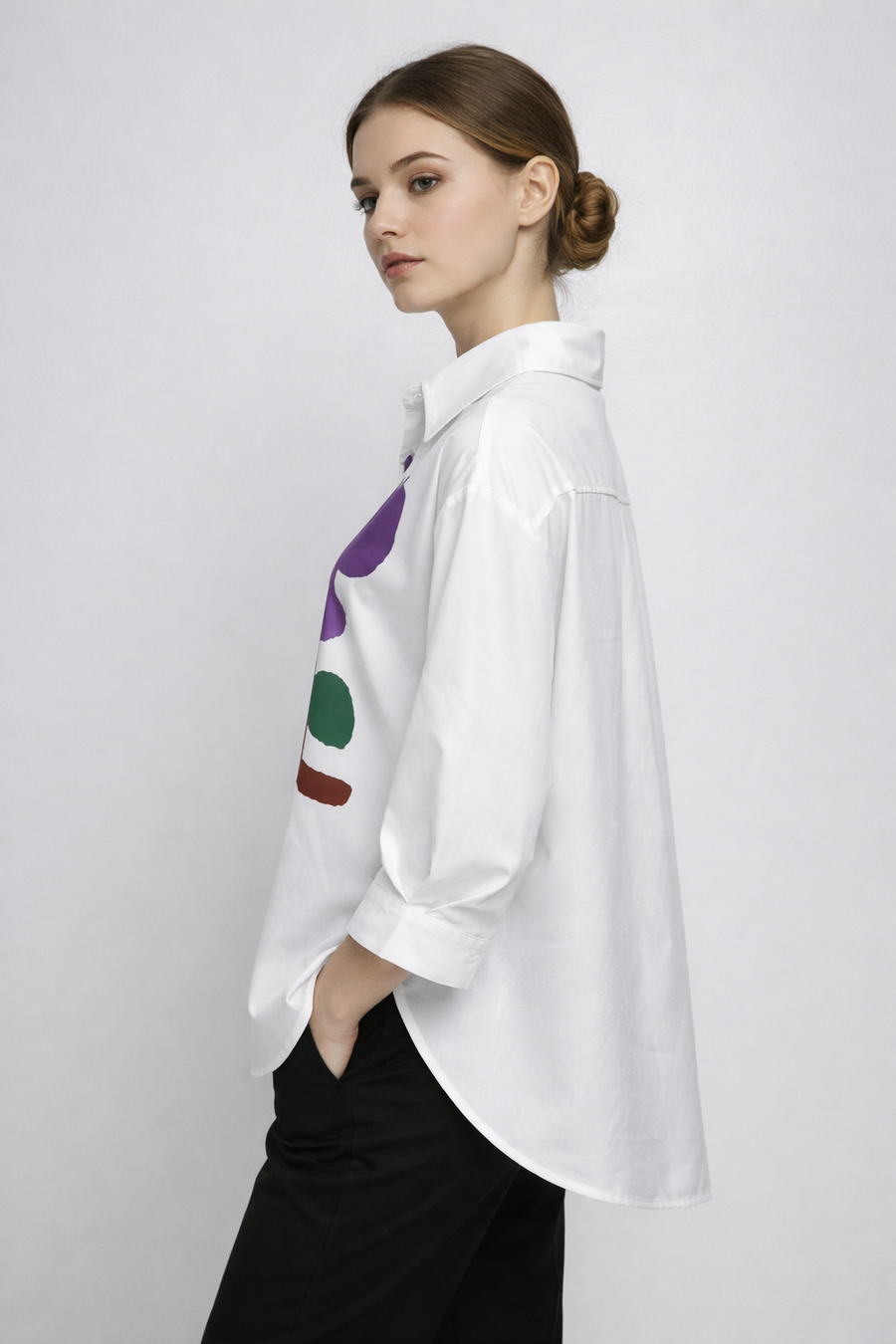 CH0238 ABSTRACT FLOWER TOP