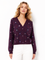 US25818 JEWELED V-NECK CARTIGAN (WINE, GRN)