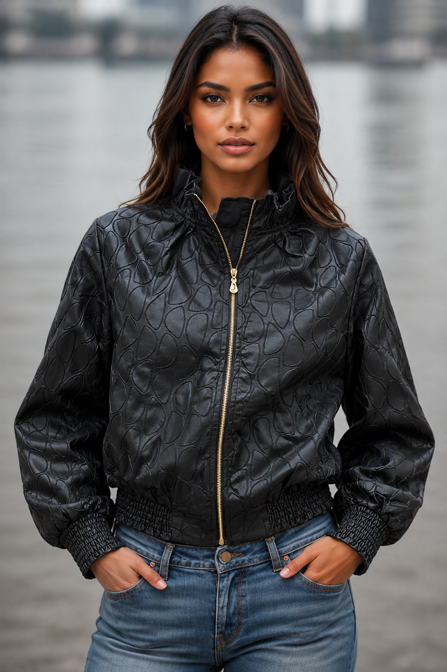 T14648 JACKET TOP