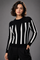 LS61026 SWEATER (BLK, BEIGE)