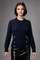 SA5072 SWEATER (WHT, BLK)