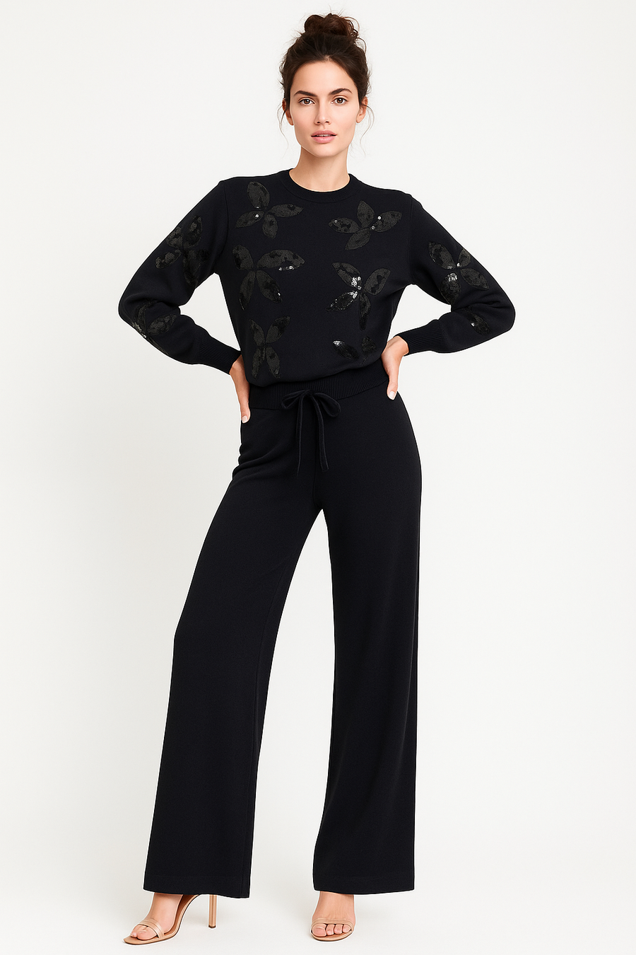 FL2003 PANTS (BLK, KHAKI)