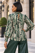 H2301 ABSTRACT PRINT TOP