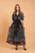 GF1575 BOTANICAL SHEER MAXI DRESS
