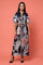 GF1576 TWILIGHT BOTANICAL SHIRT DRESS