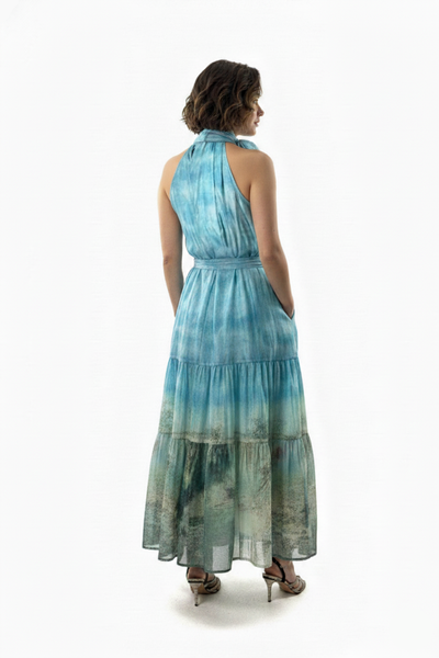 C3412 TIERED MAXI DRESS