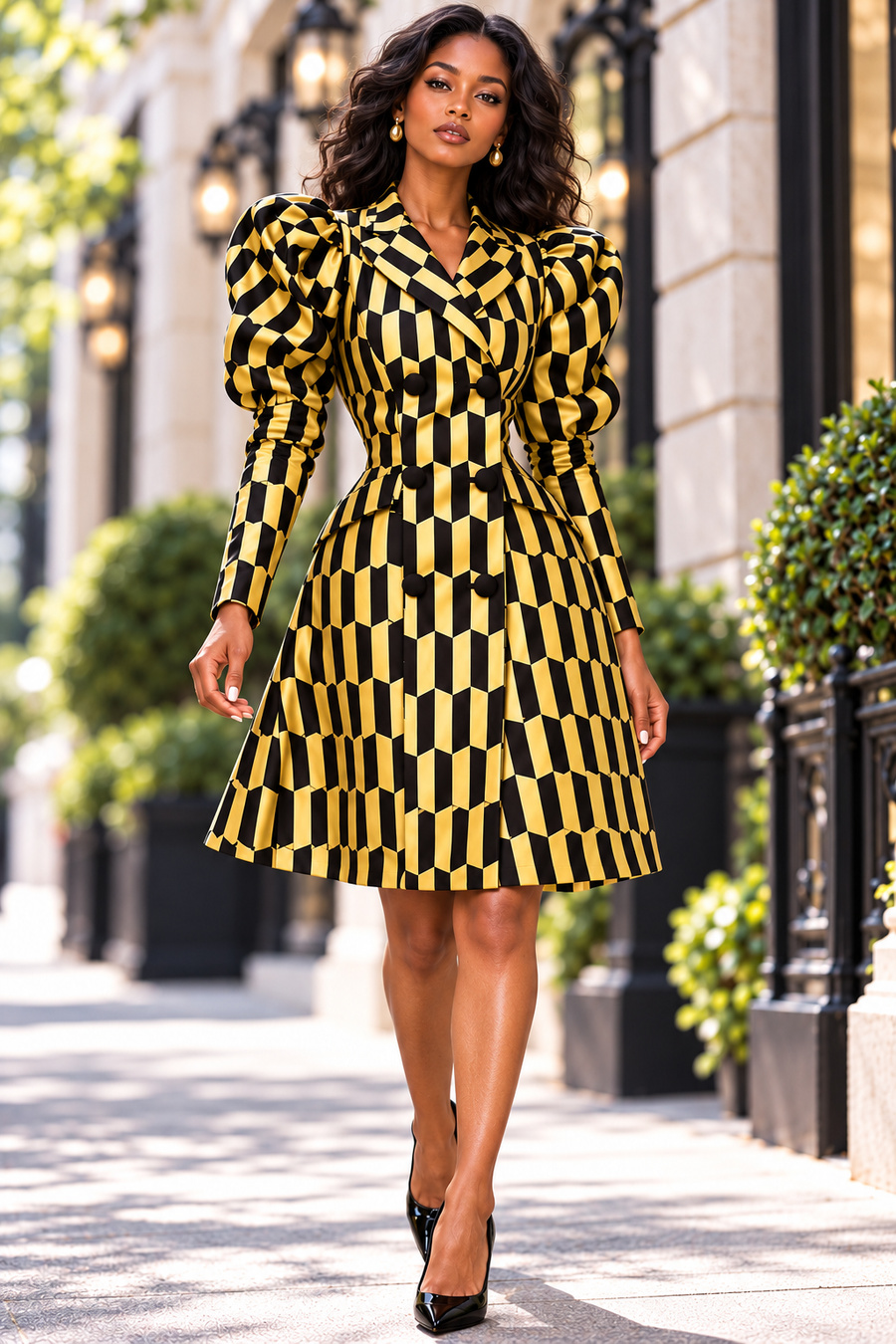 T18181 JACKET MINI DRESS