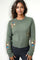 GG0001 EMBROIDERY FLOWER SWEATER (GRN, NAVY)