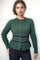 SK21115 PEPLUM CARDIGAN SWEATER (GRN, GREY)