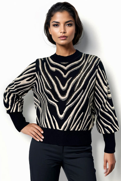 SY006 MINI RHINESTONE SWEATER
