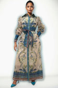 B1070 BUTTON DOWN SHIRT DRESS
