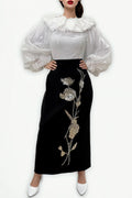 C3501 RUFFLE OFF-SHOULDER TOP