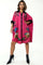 CH0111 STUDDED FLORAL SHIRT DRESS