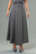 T2578 A- LINE BELTED SKIRT (BLK, GREY, COFFEE)