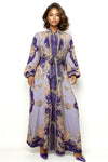 T2453 V NECK BUTTON DOWN DRESS