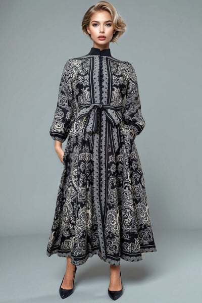 A95125 BANDANA PRINT DRESS