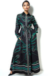 E8033 BUTTON DOWN MAXI SHIRT DRESS