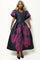 S3092 PETAL PRINCESS PUFF SLEEVE DRESS