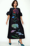 N2540 CRINKLED DRESS
