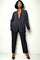 N2542 CRINKLED JACKET / PANT SET (BLK, BEI)