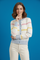 LS65077 PASTEL STRIPE CARDIGAN SWEATER