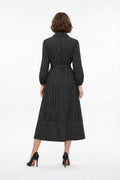 S3131 PINSTRIPE SHIRT DRESS