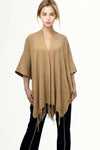 FL2007 PANCHO TOP (BLK, KHAKI)