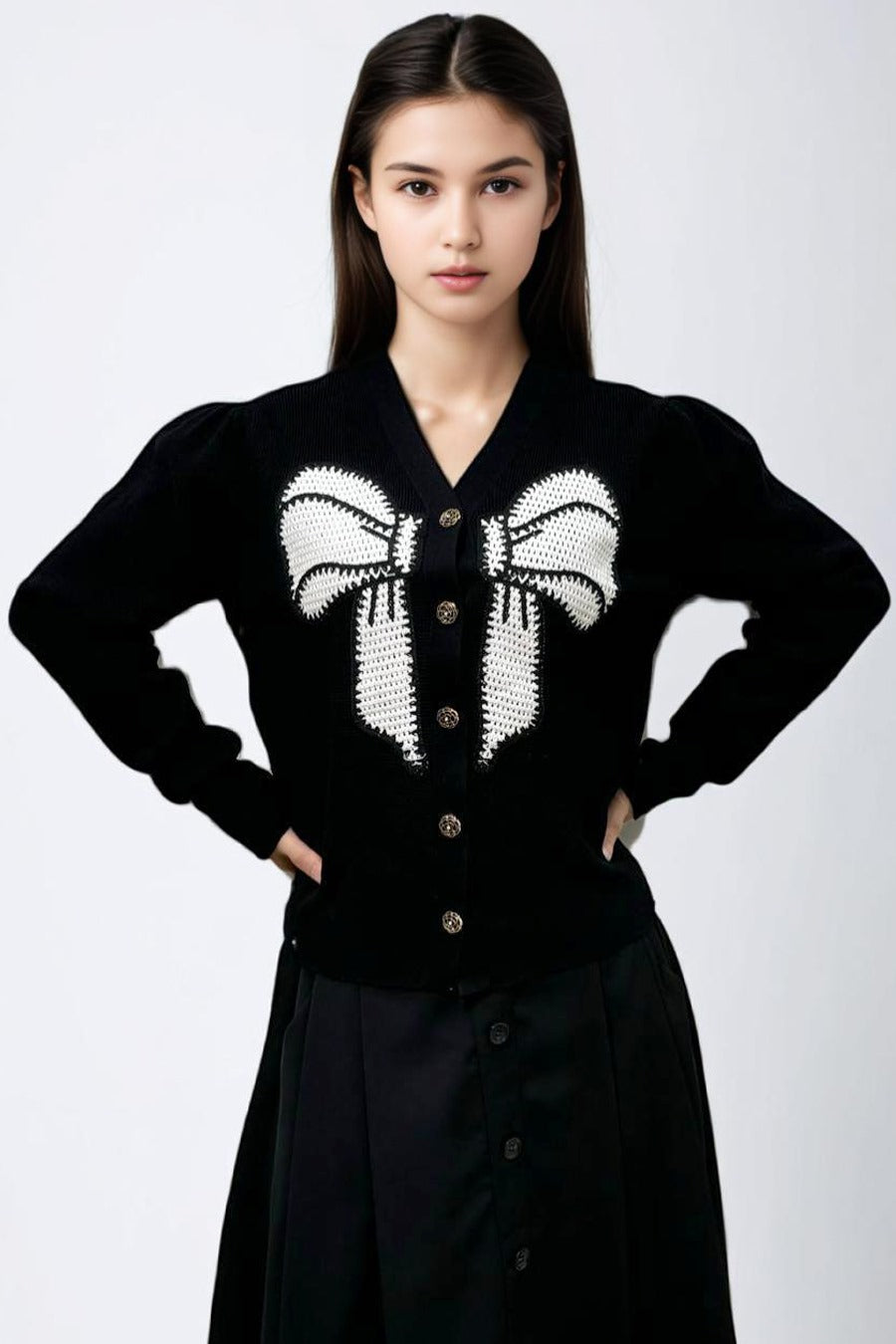 SK24016 SWEATER TOP