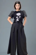 T2566P WIDE LEG PANTS (BLK, NAVY)