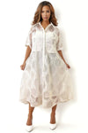 E8012 LACE DRESS (BLK, WHT)