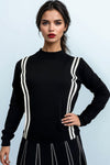 SK1076 STRIPED SWEATER