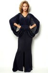 C1975 MAXI CAPE DRESS