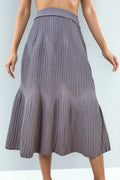 F21023 RIBBED KNIT SKIRT