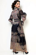 B1074 BUTTON DOWN FLORAL DRESS