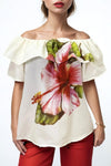GF1195 OFF SHOULDER TOP