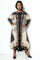 N24146 CHAIN PRINT CRINKLED DRESS