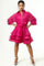 CH0095 LAYERED STUDDED MINI DRESS