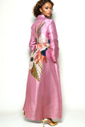 A95119 FLORAL BUTTON-DOWN DRESS