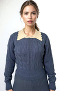 JS0012 COLLARED SWEATER