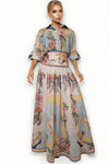 GF1163 TOP / SKIRT SET