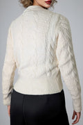 ZL005 ROUND NECK CARDIGAN SWEATER