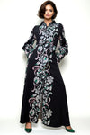 B1031 FUNKY FLORAL SHIRT DRESS