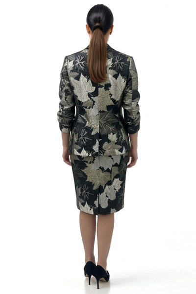 T2099 BROCADE FOLIAGE SKIRT