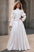 X8078 PEARL EMBELLISHED RUFFLE TOP