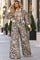 CH816A / CH816B SAFARI PRINT PANT SET