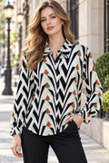 W50142 GRAPHIC BUTTON UP TOP