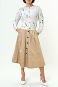 GF1103 BUTTON DOWN SKIRT